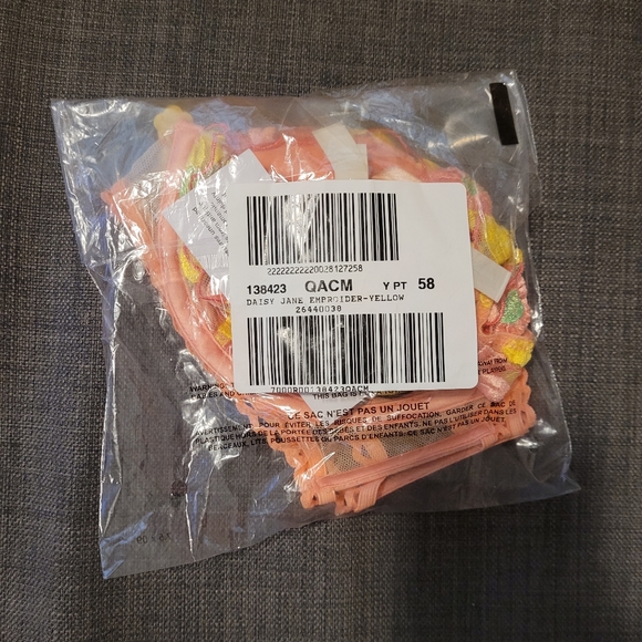 For Love And Lemons Daisy Jane Embroidery Underwire Bra - Picture 4 of 4